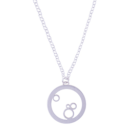 halo bubble pendant