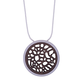 medium walnut pendant one