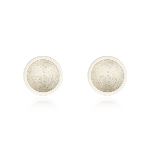 sentinel white earrings