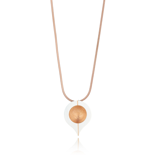 sentinel rose gold necklace